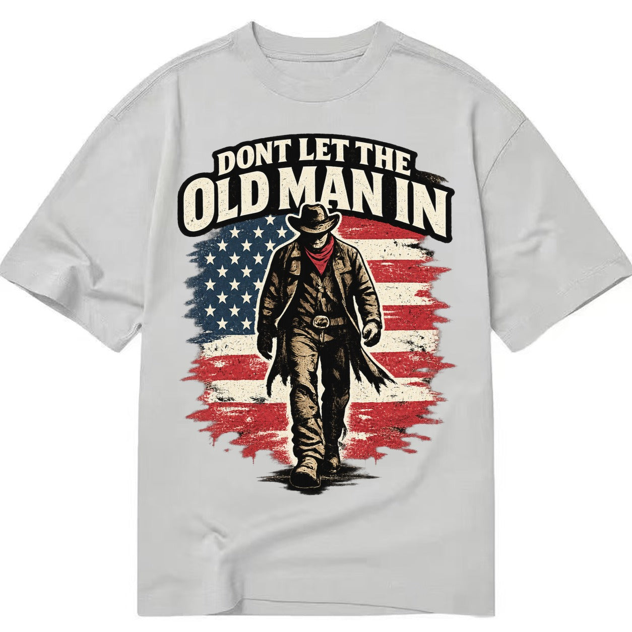 Dont Let The Old Man In - Classic T-shirt – Grey