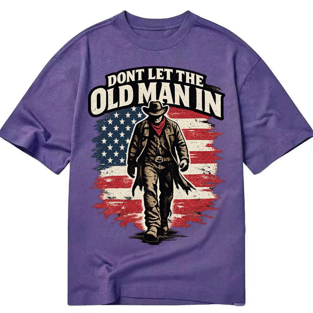 Dont Let The Old Man In - Classic T-shirt – Purple