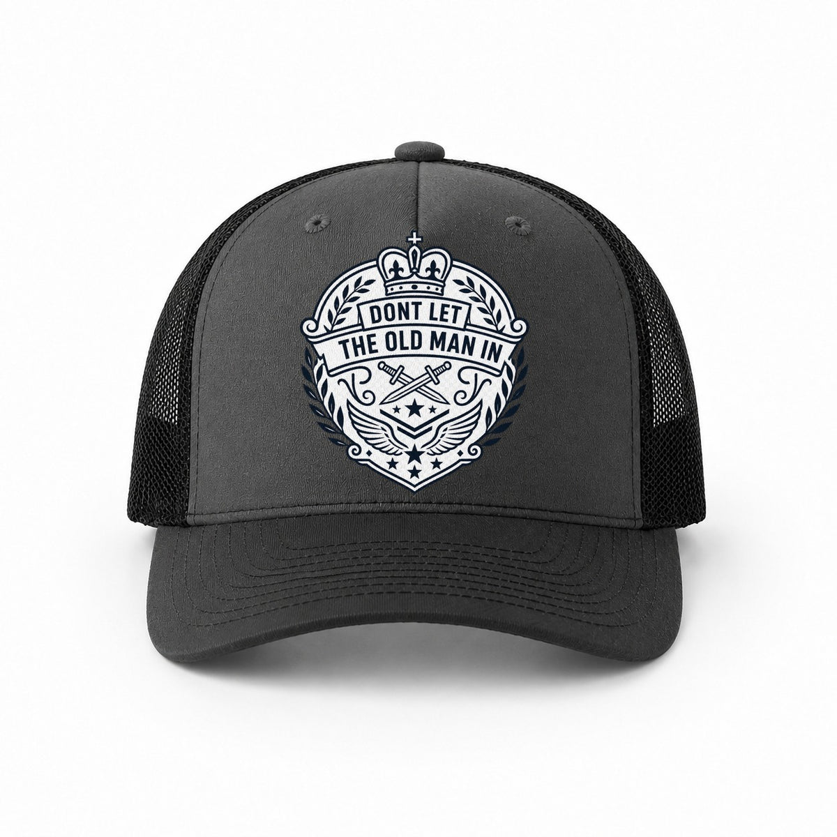 Dark Grey-Black — front view