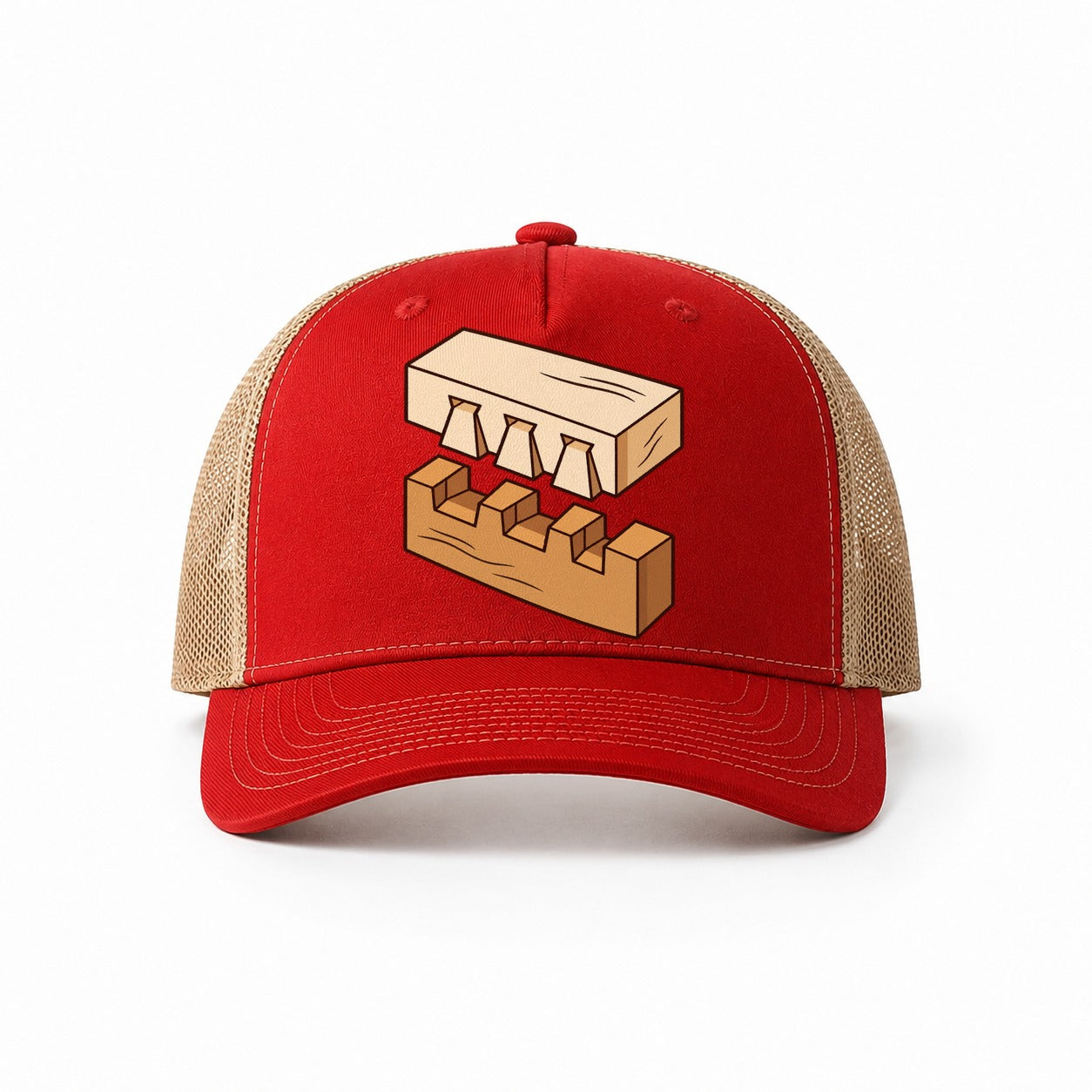Red-Khaki — front view