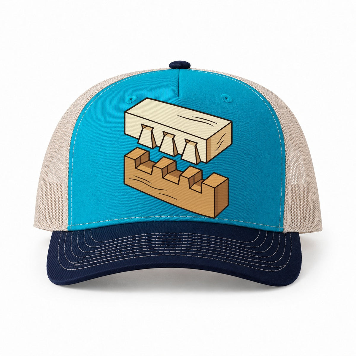 Teal-Navy — front view