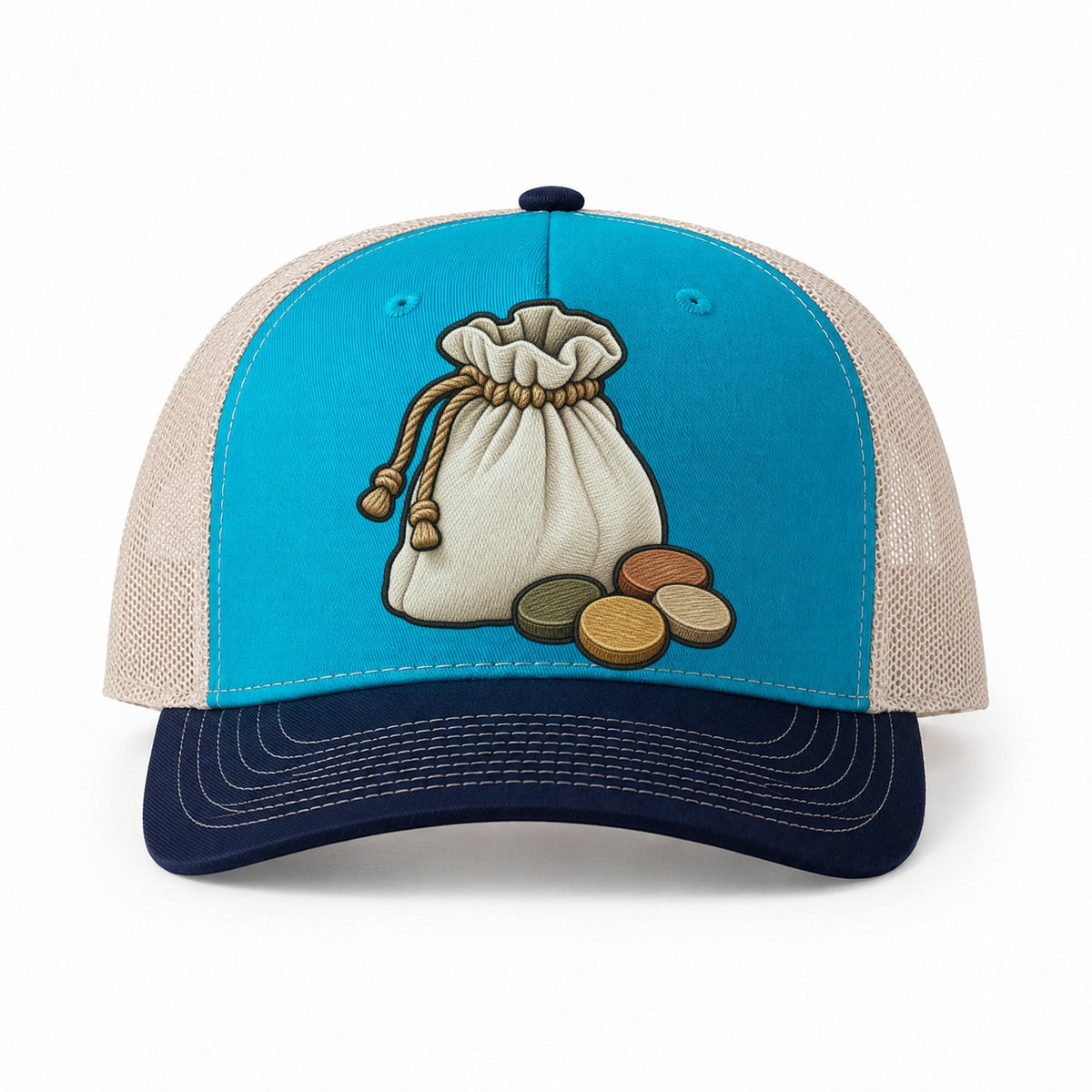 Teal-Navy — front view