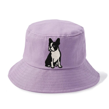 boston-terrier-black-white-tuxedo-charming-companion Hat