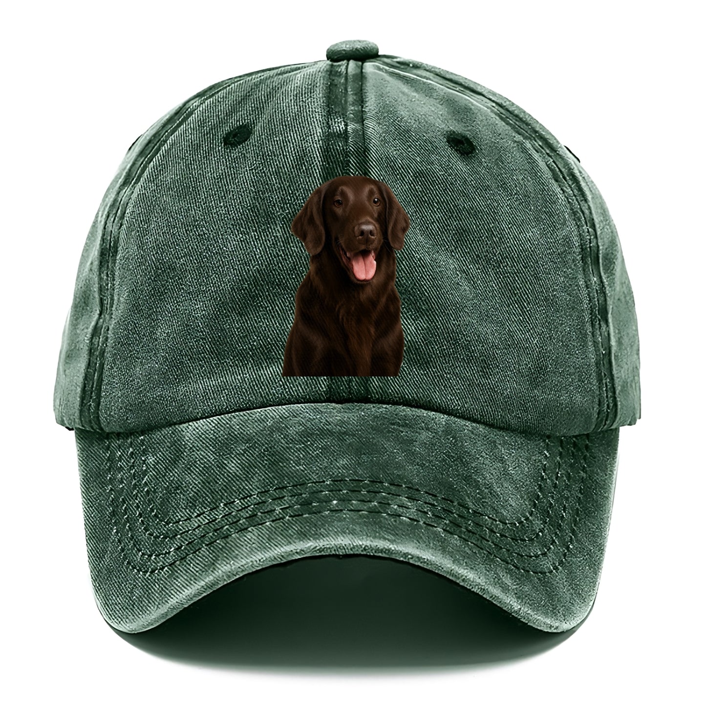 coated retriever joyful heart Hat