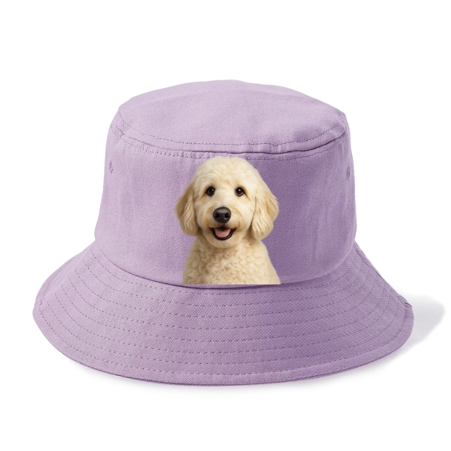 english cream doodle portrait design Hat