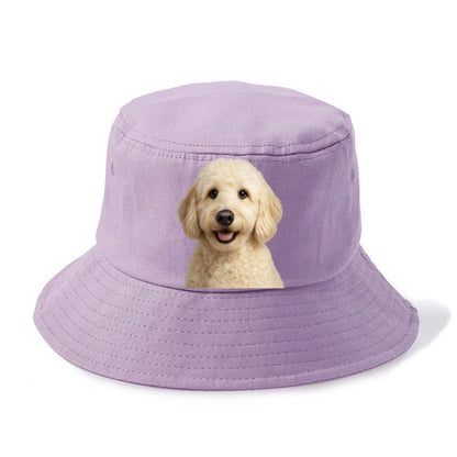 english cream doodle portrait design Hat