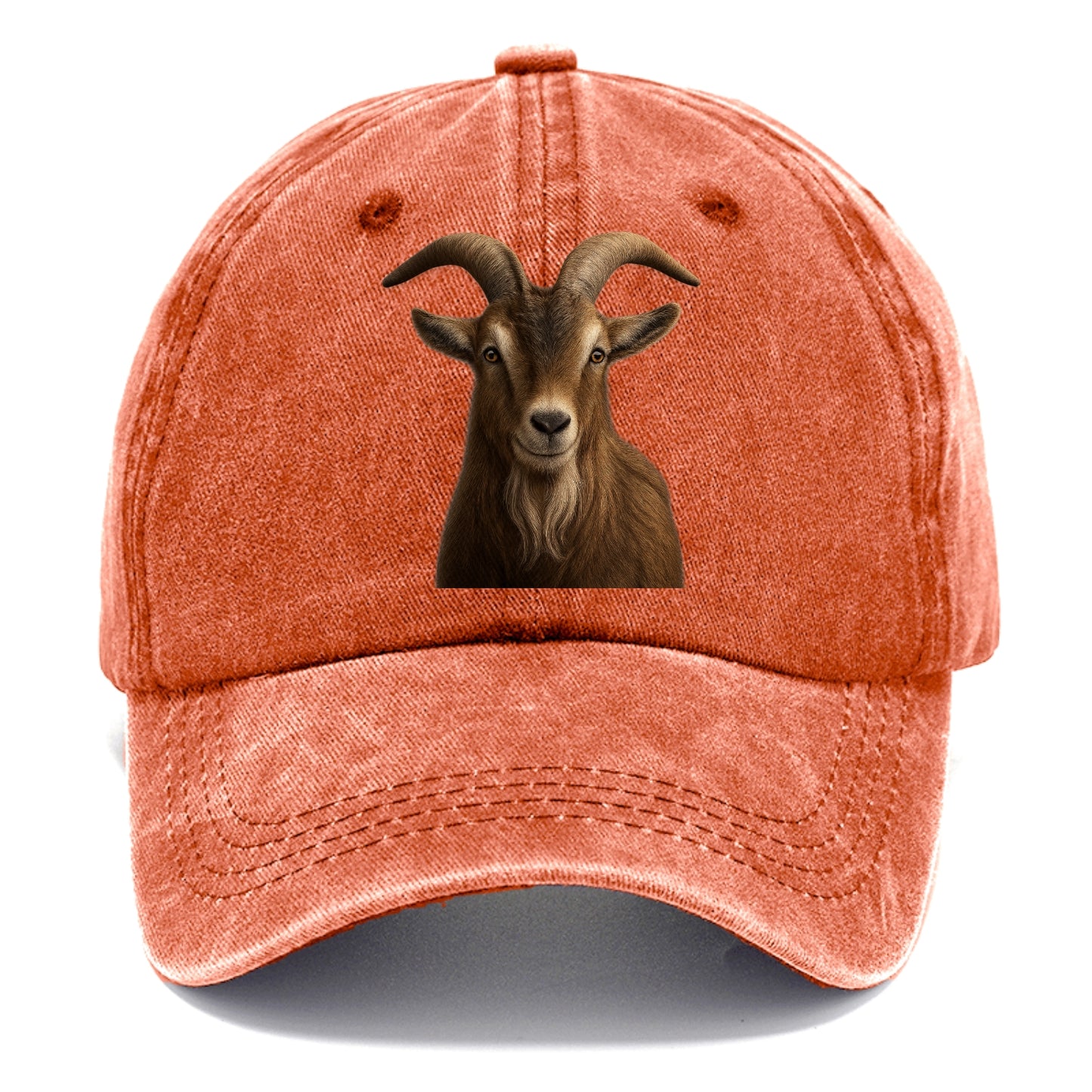 goat portrait design Hat