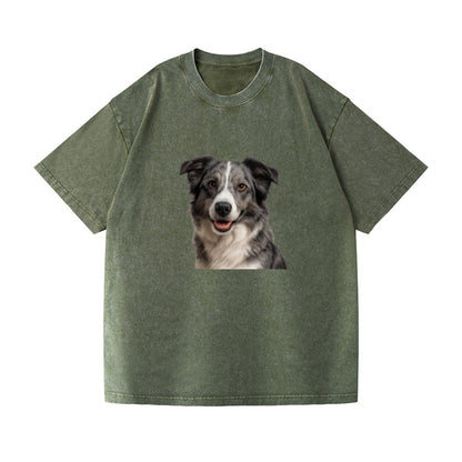 blue merle border collie agile mind Hat