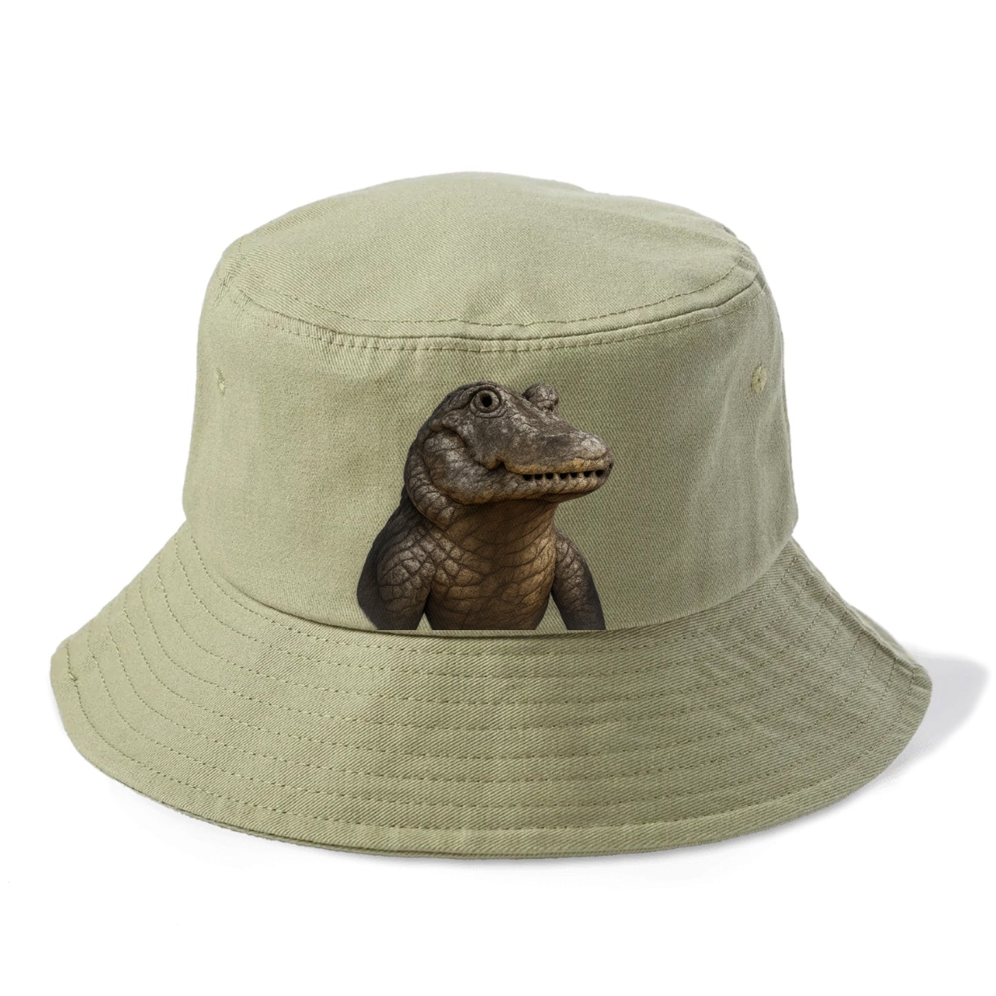 alligator portrait design Hat