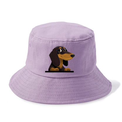 retro-dachshund-playful-spirit Hat