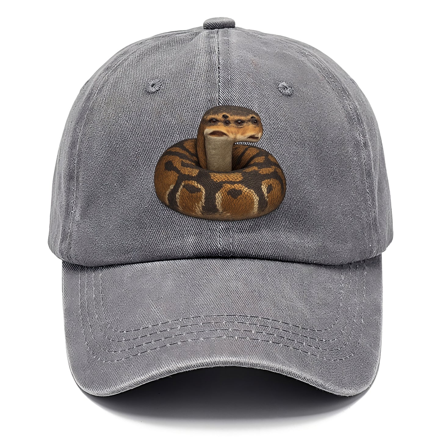snake portrait design Hat