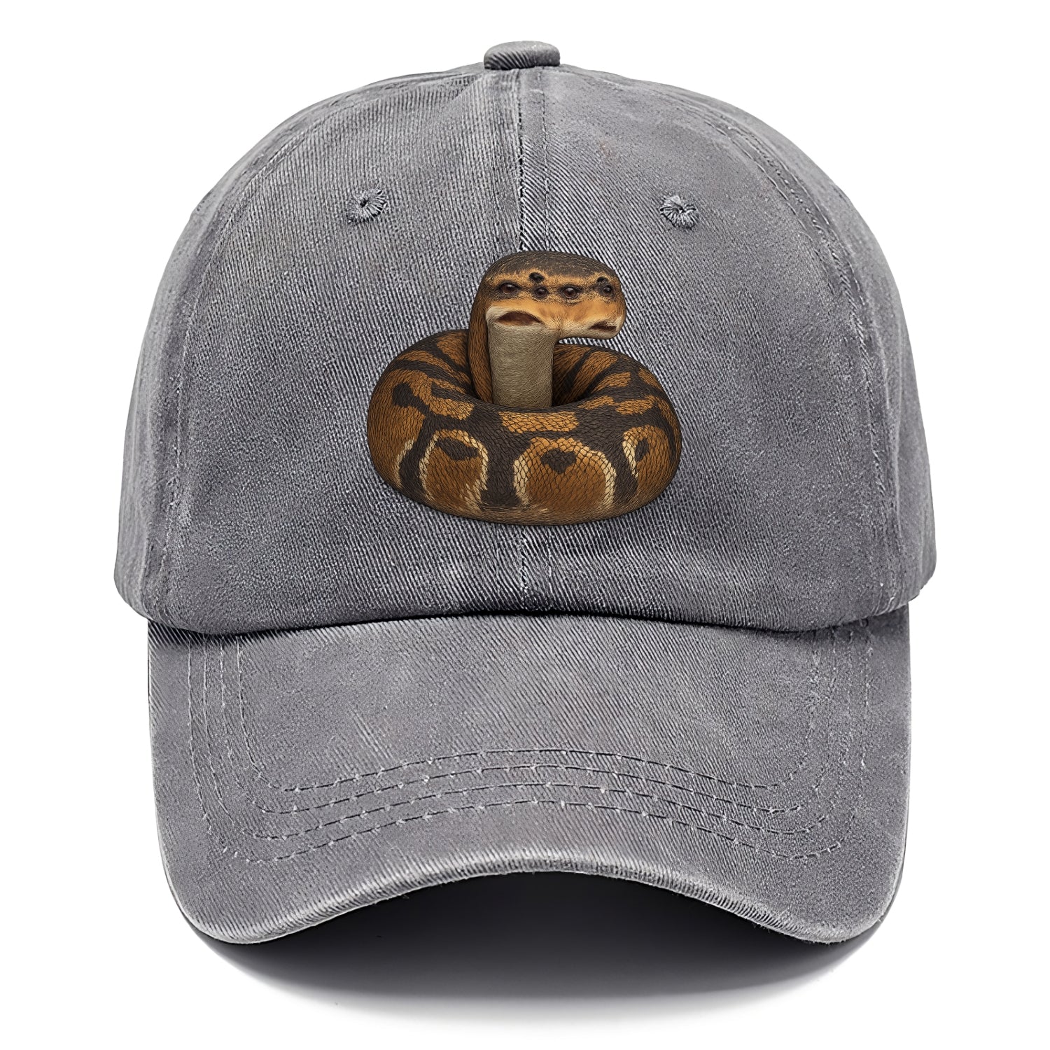 snake portrait design Hat