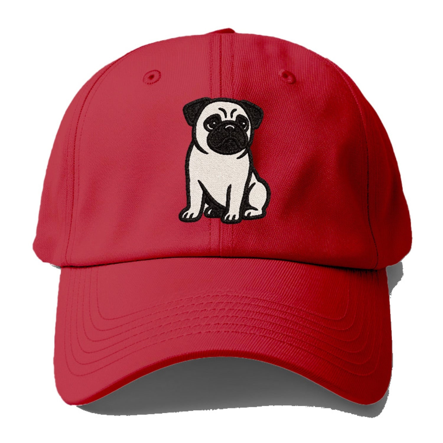 black-pug-charming-companion Hat