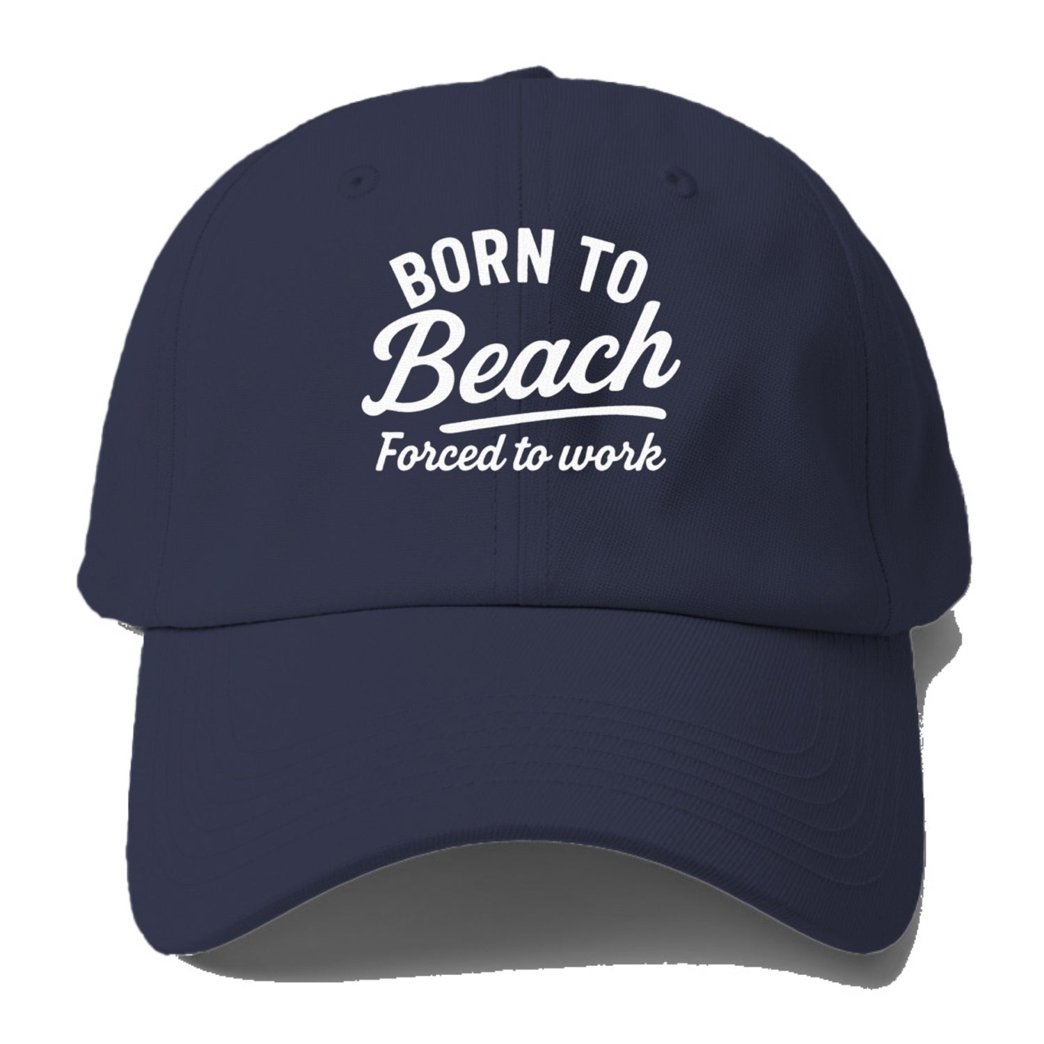 born to beach work Hat