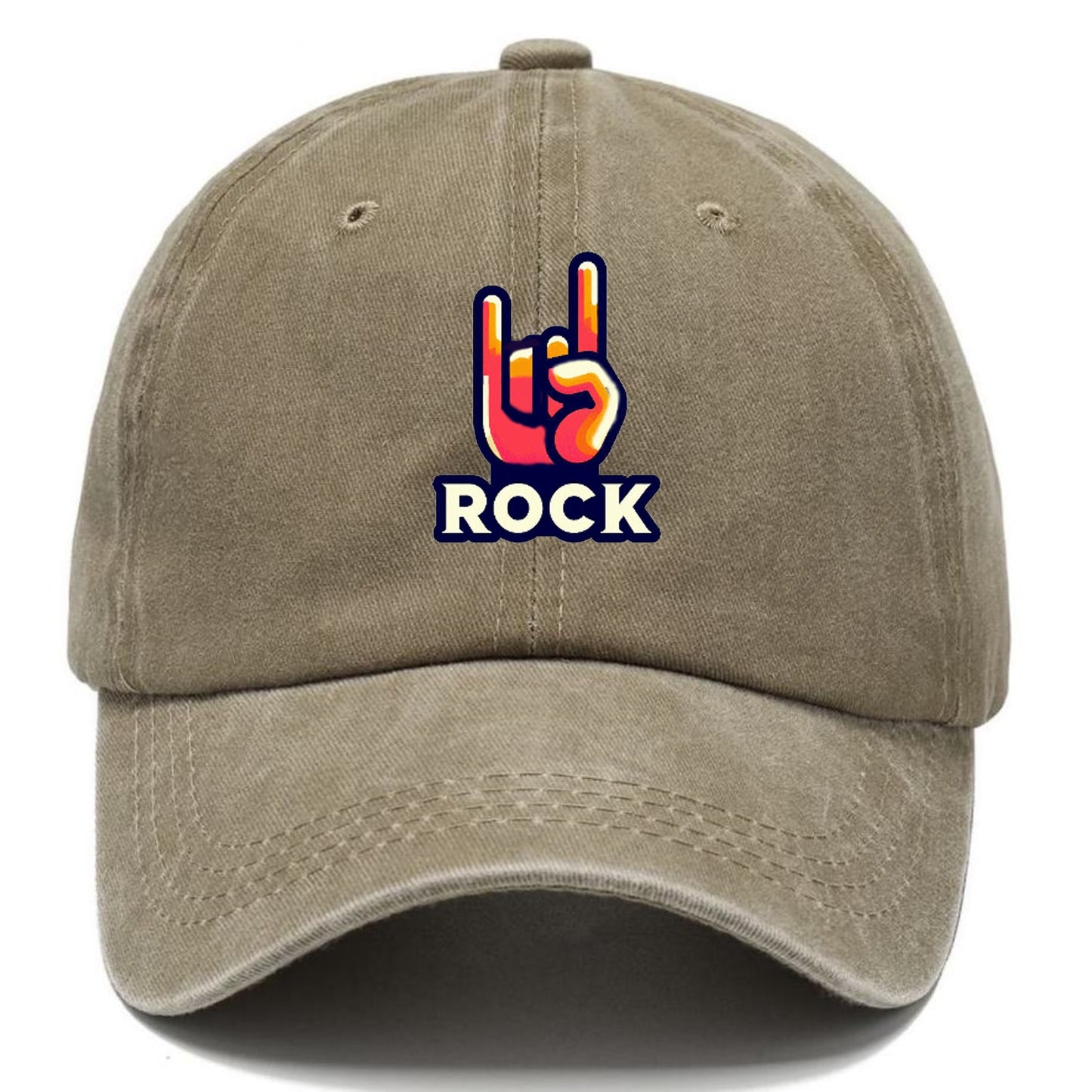hand horn rock 2 Hat