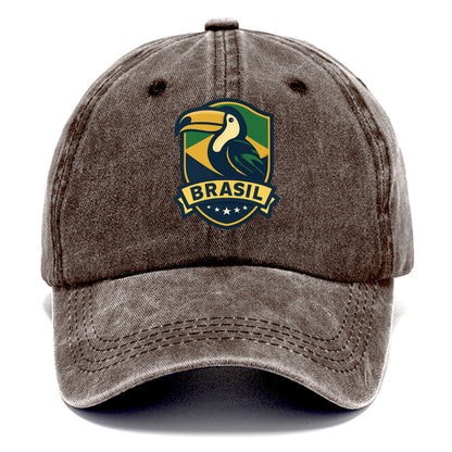 brazilian toucan heritage logo Hat