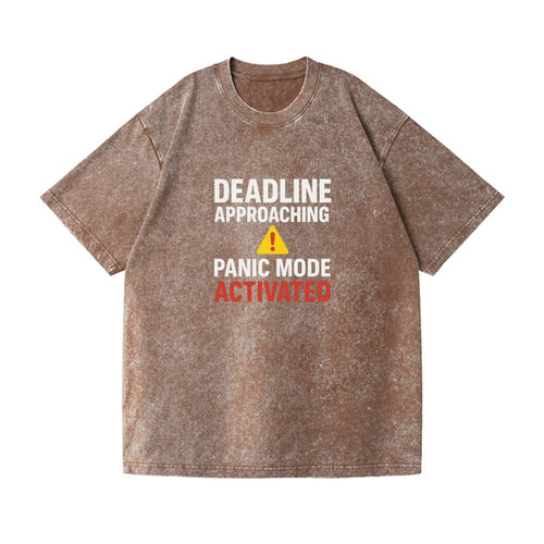 Panic Mode Activated Vintage T-shirt