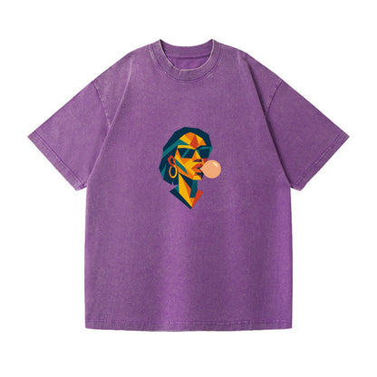 Woman Blowing Bubblegum Hat