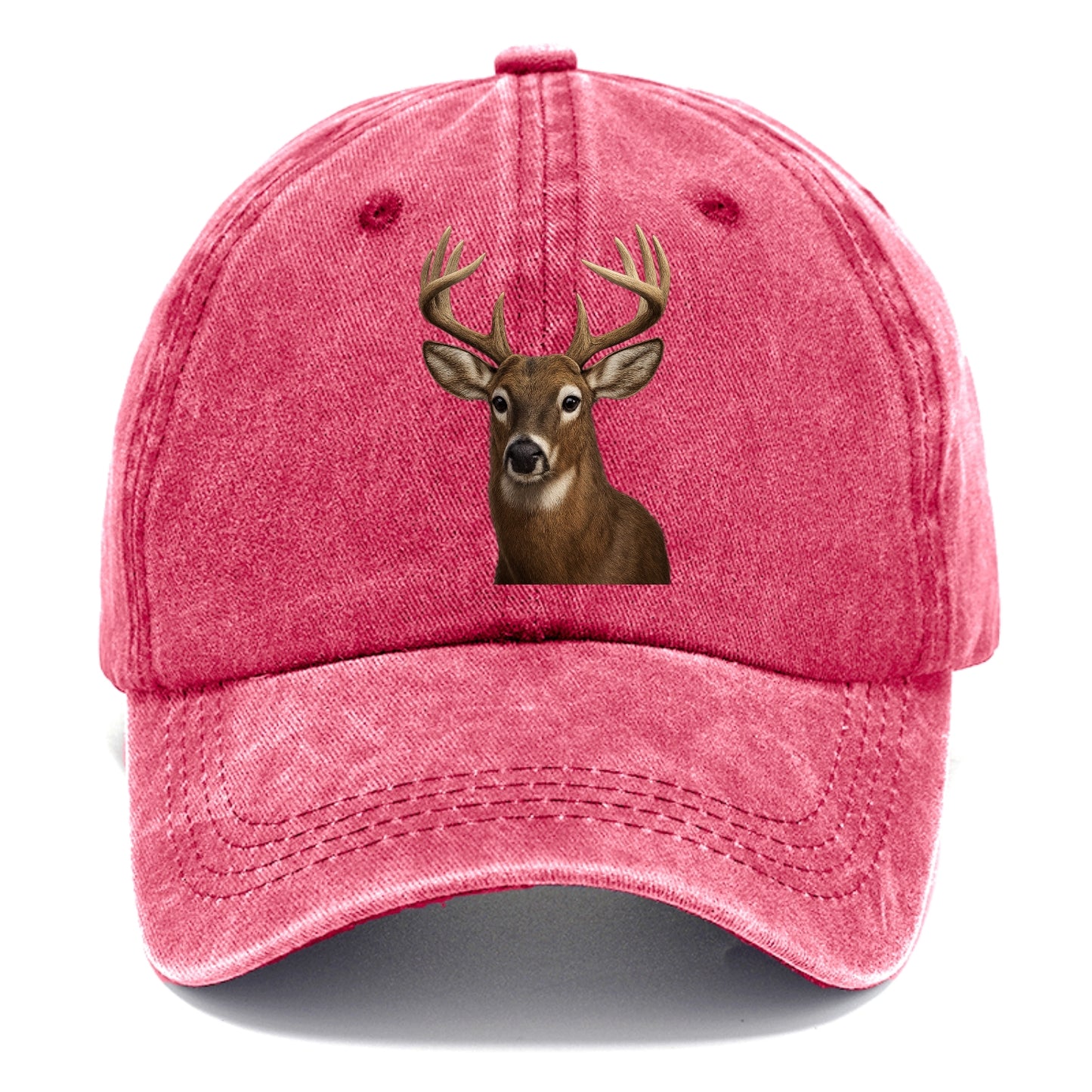 deer portrait design Hat