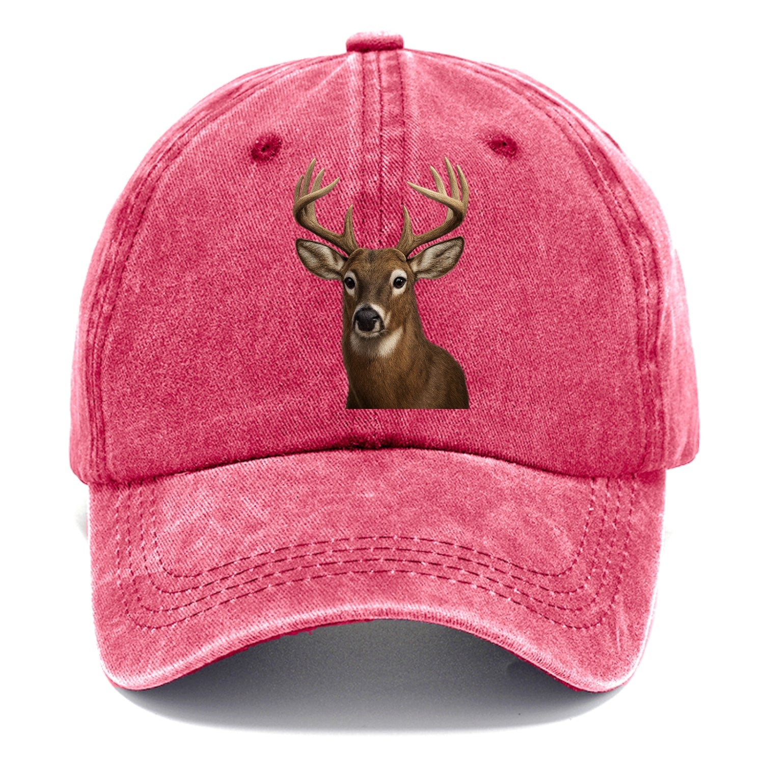 deer portrait design Hat