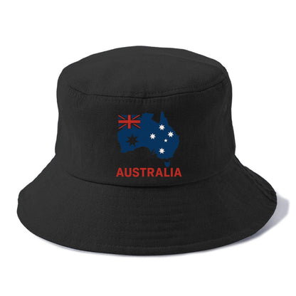 Australian Flag Map Hat