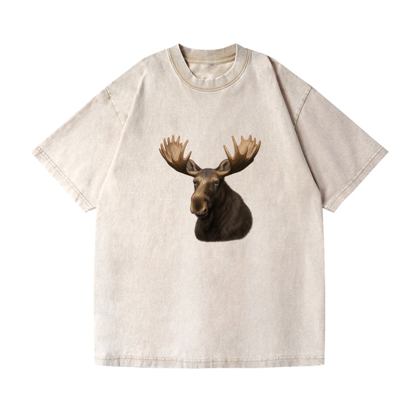 moose portrait design Hat