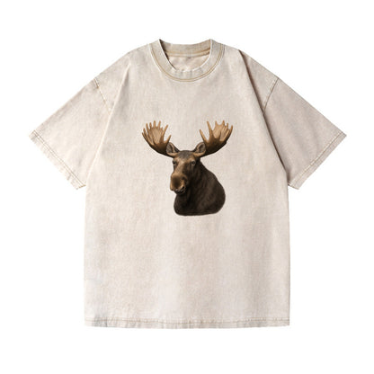 moose portrait design Hat