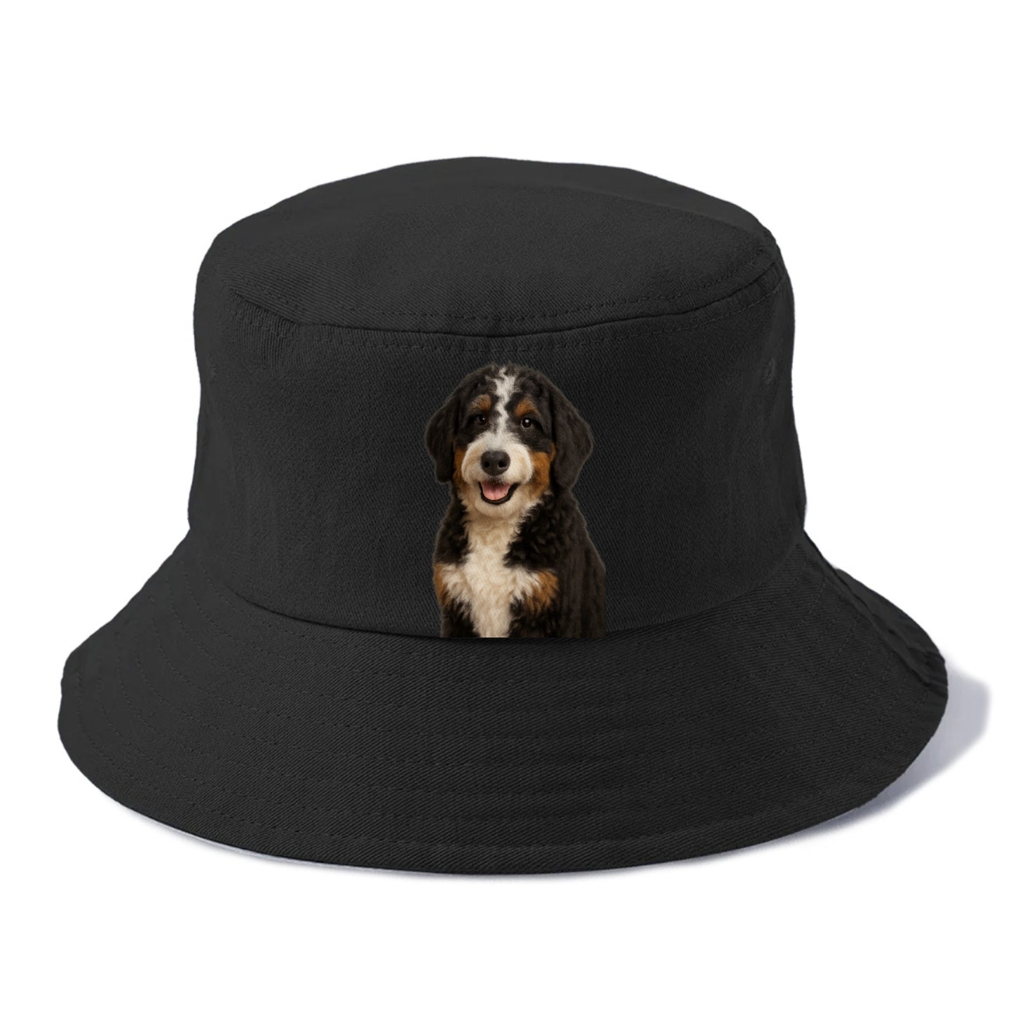 bernedoodle portrait design Hat