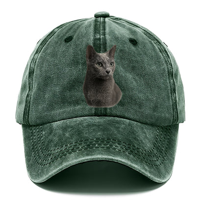 russian-blue-sleek-serenity Hat