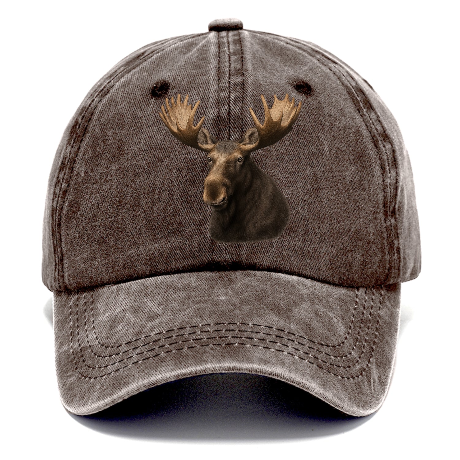 moose portrait design Hat