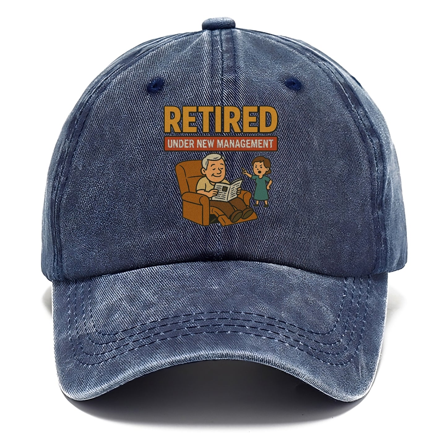 retired under new management Hat
