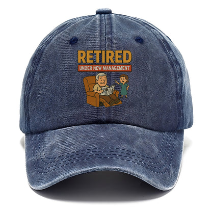 retired under new management Hat