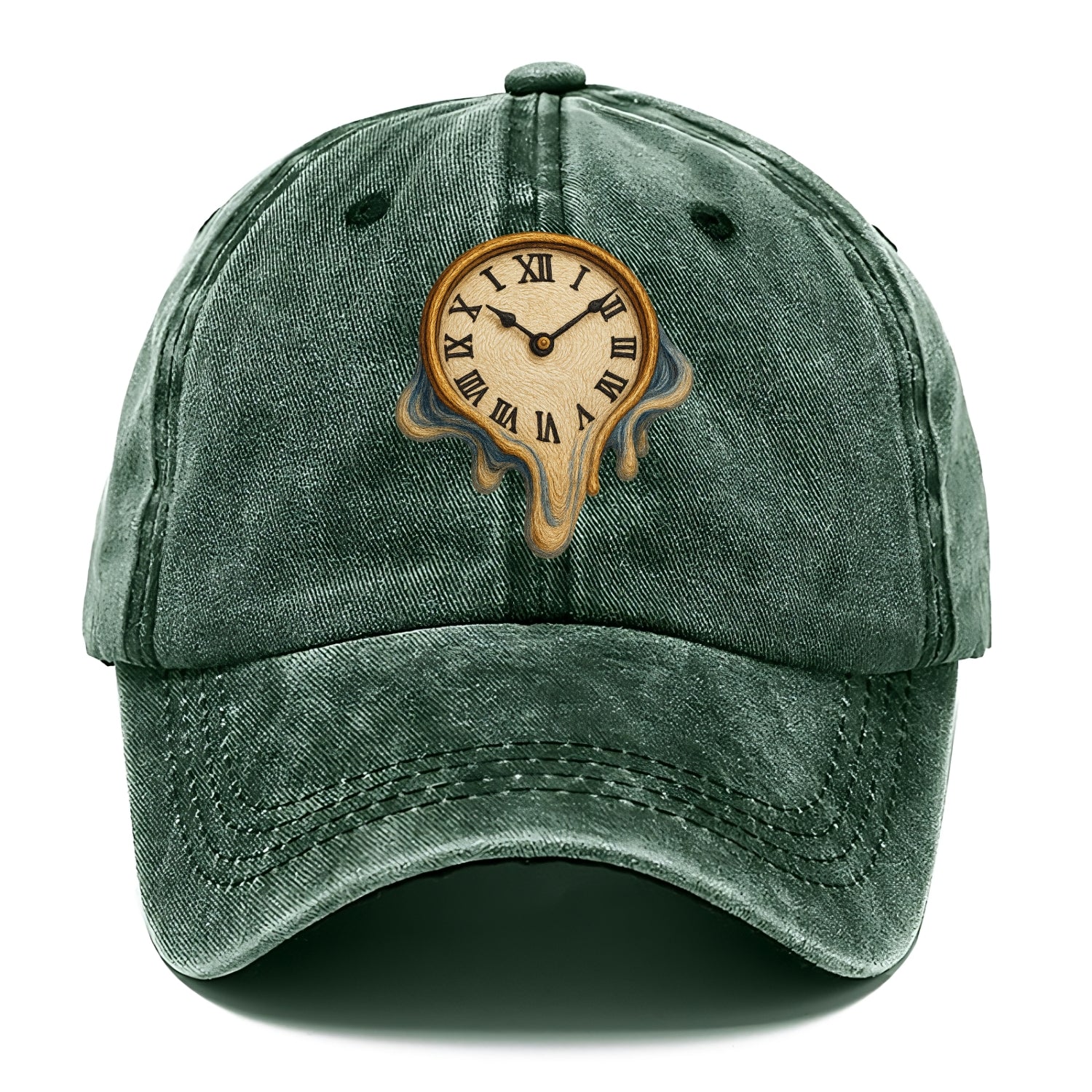 melting clock surreal Hat