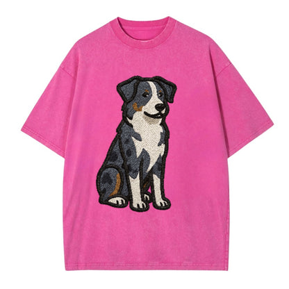 australian-shepherd-blue-merle-vibrant-spirit Hat