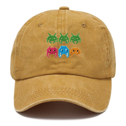 pixelated retro gaming Hat