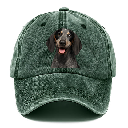 bluetick coonhound: noble trailblazer Hat