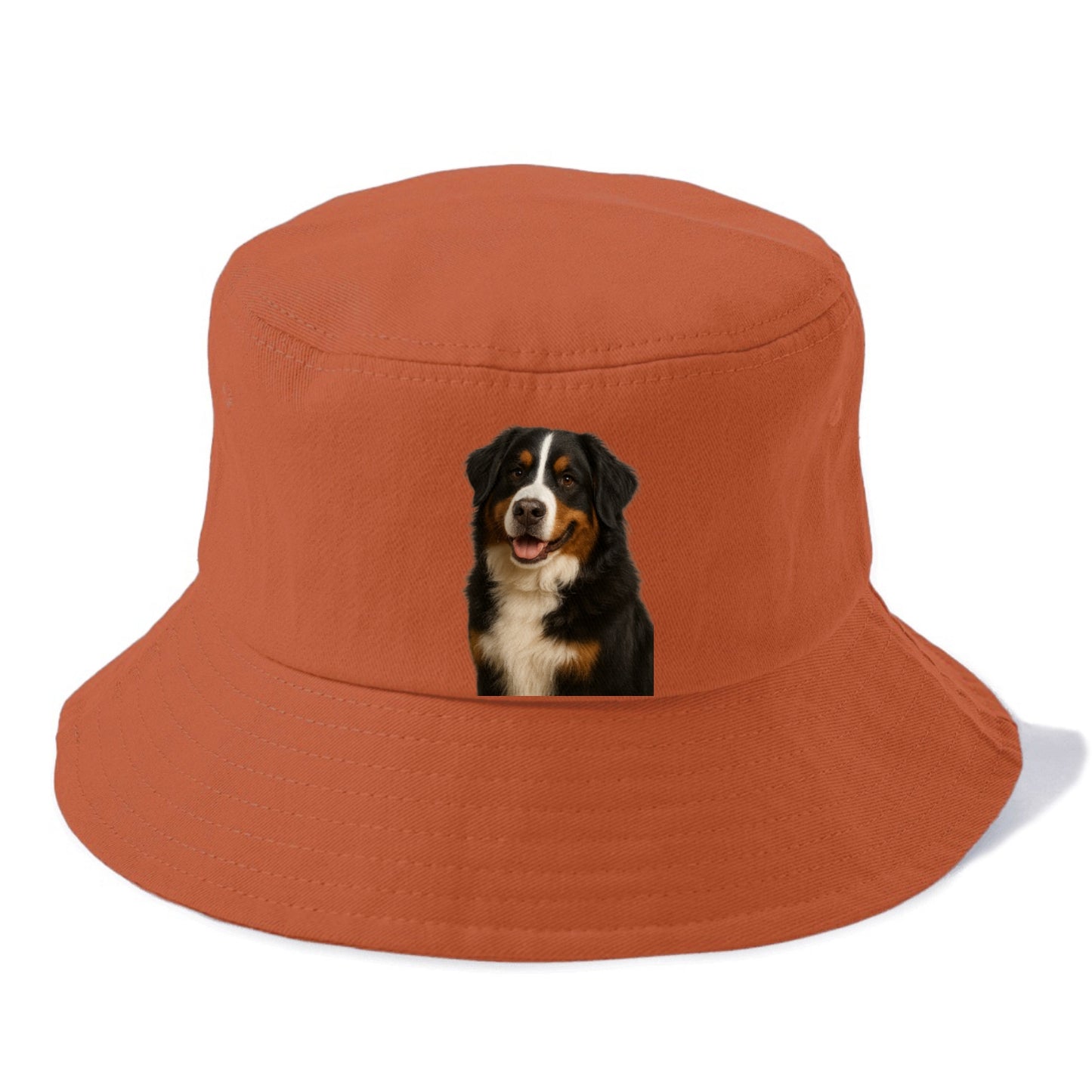 bernese mountain dog portrait design Hat