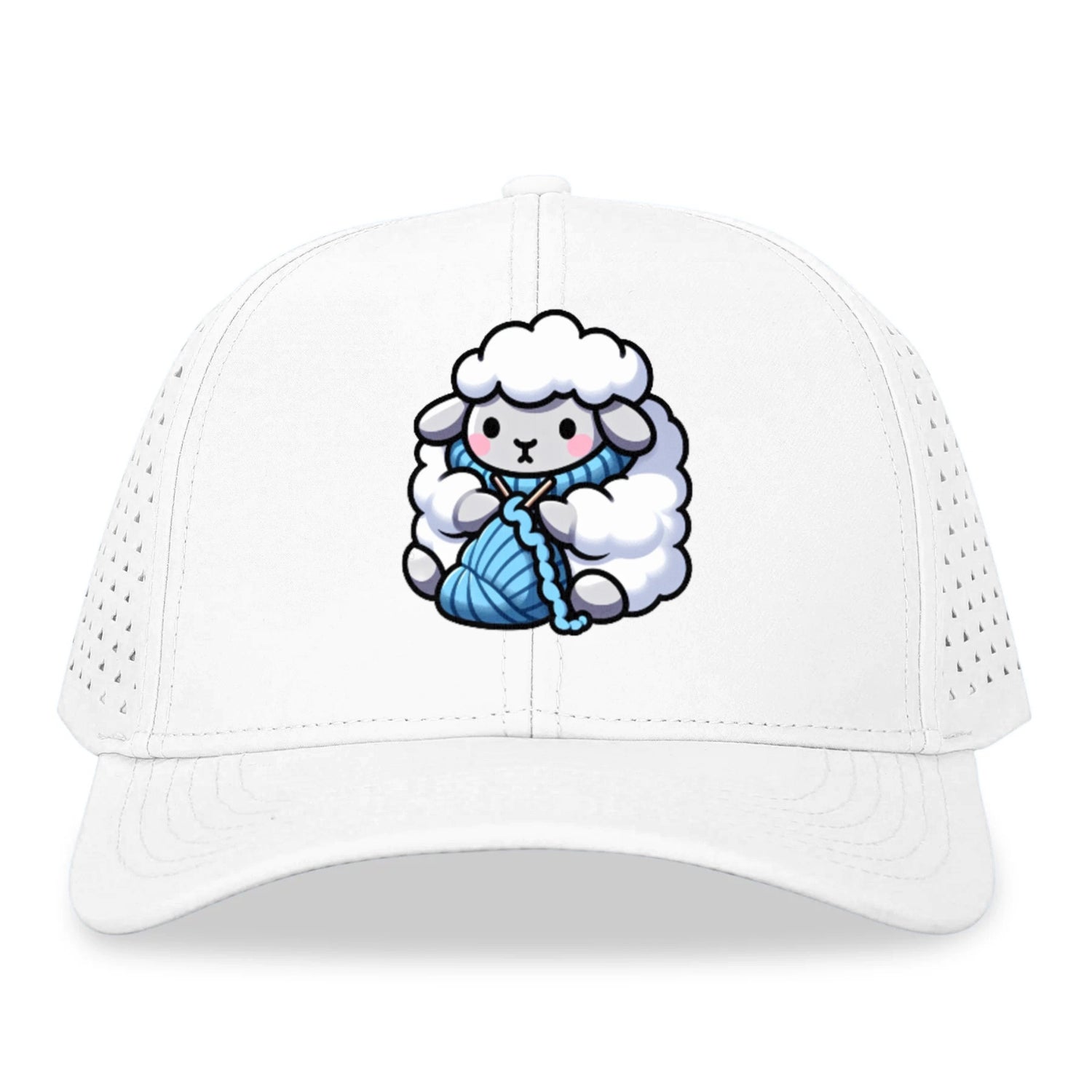 sheep knitting scarf Hat