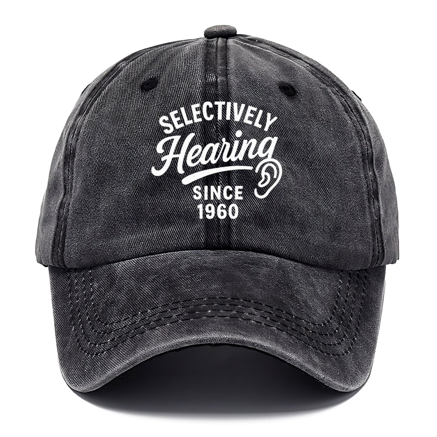 selectively hearing since 1960 design Hat