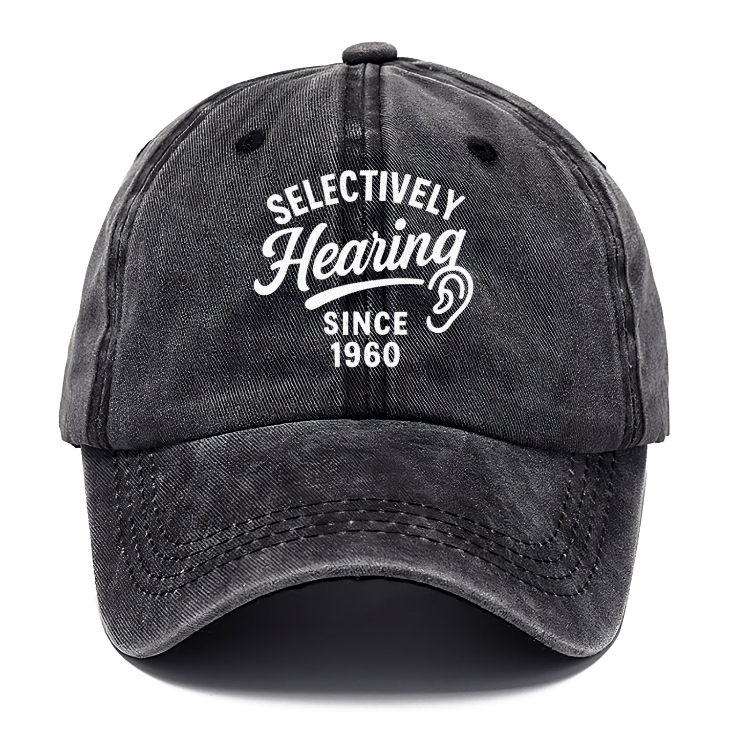 selectively hearing since 1960 design Hat