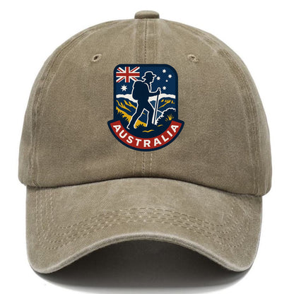 Australian Adventure Patch Hat