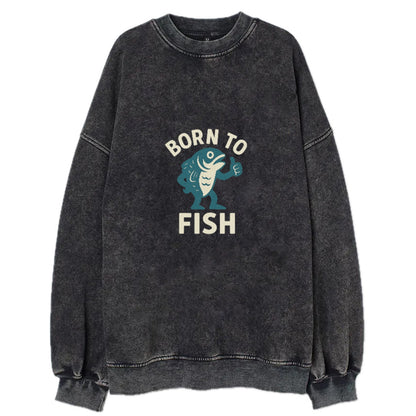 born to fish Hat