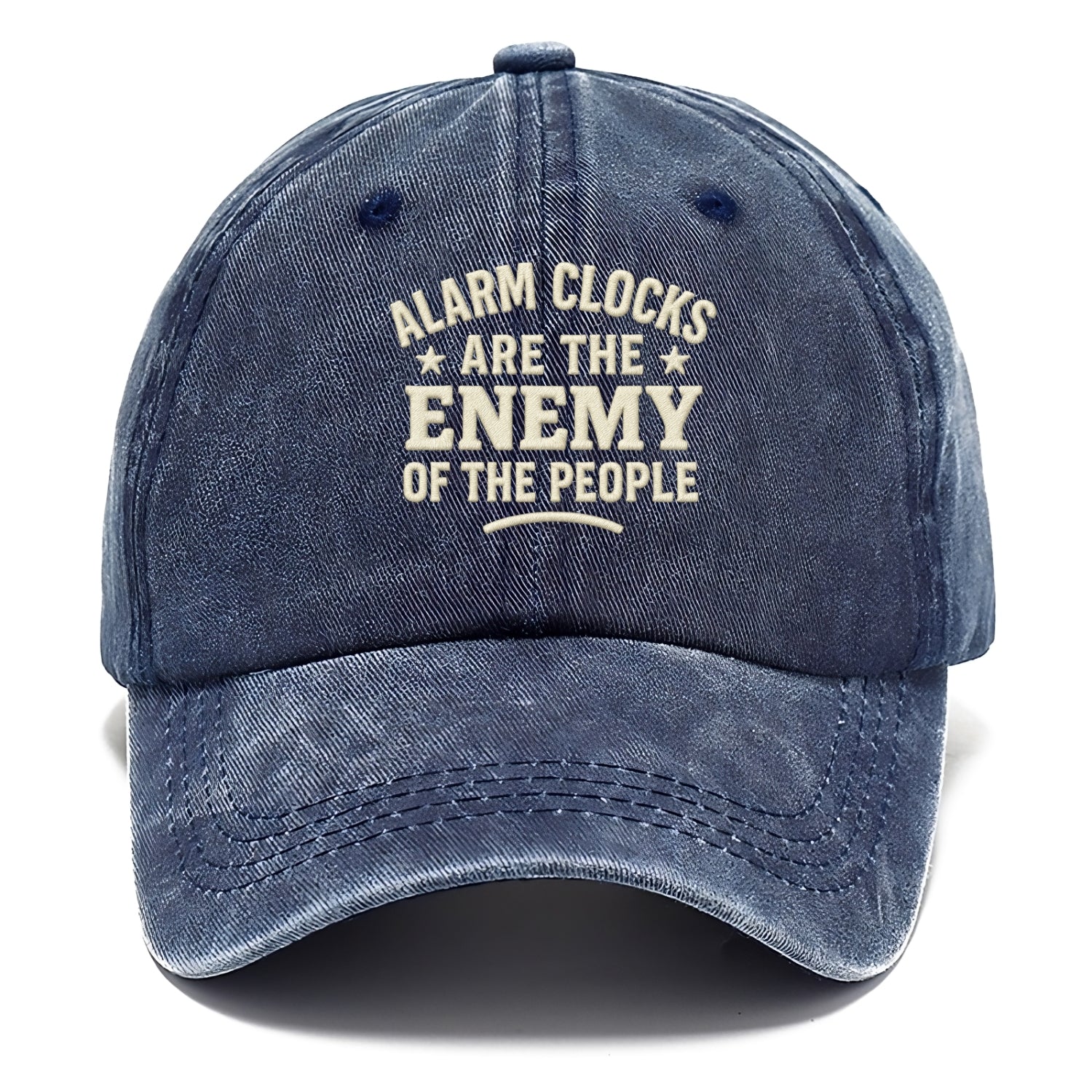 alarm clocks are the enemy of the people Hat