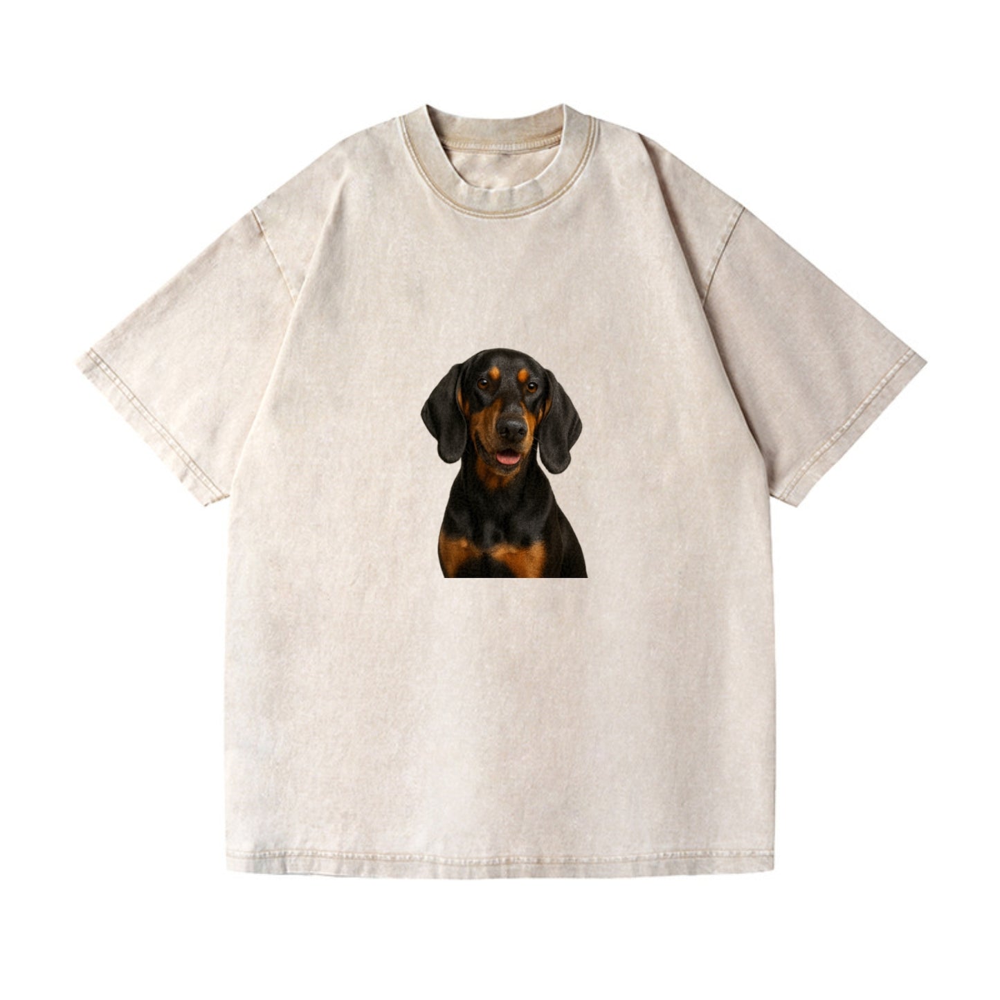 black tan coonhound portrait design Hat