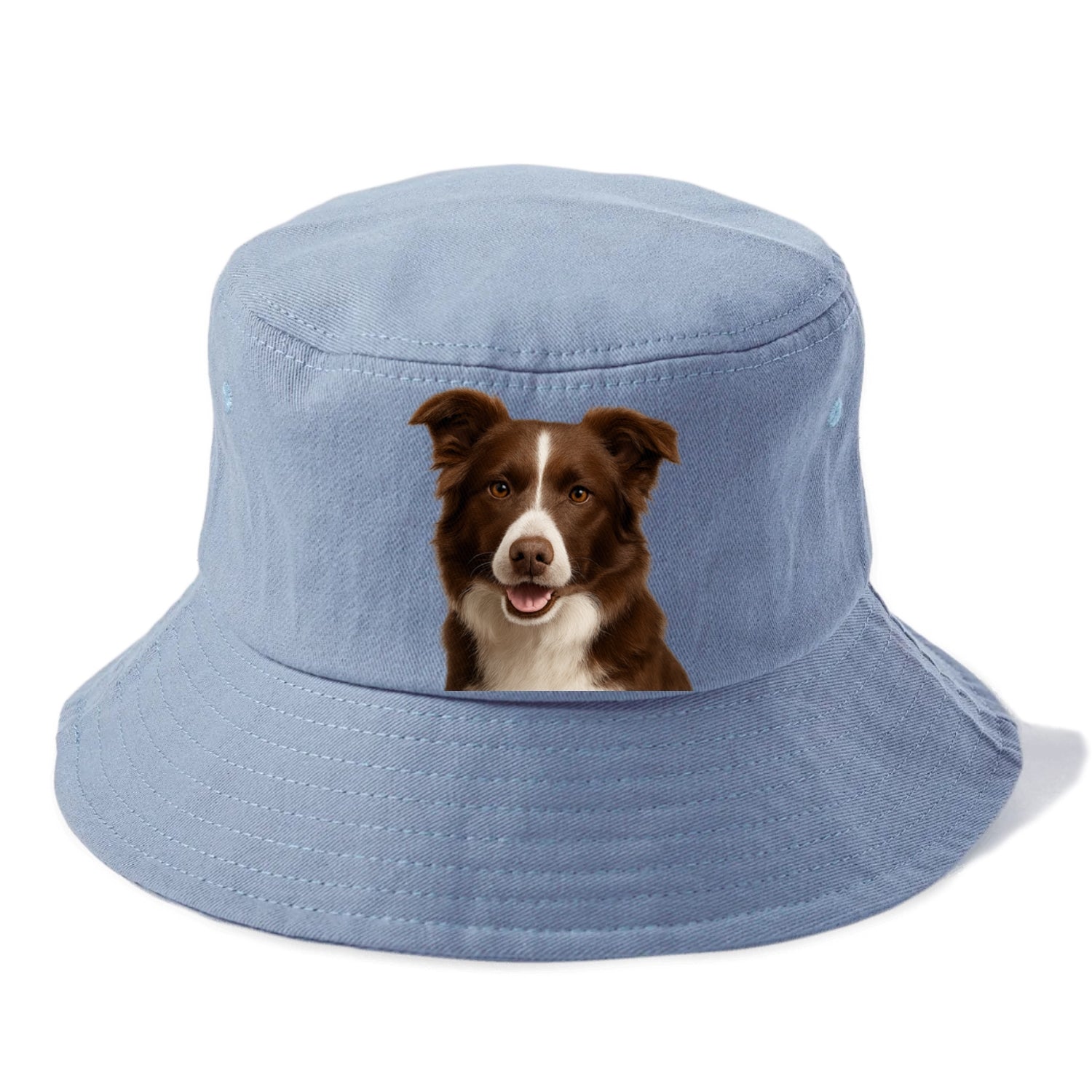 chocolate border collie: sweet & smart devotion Hat