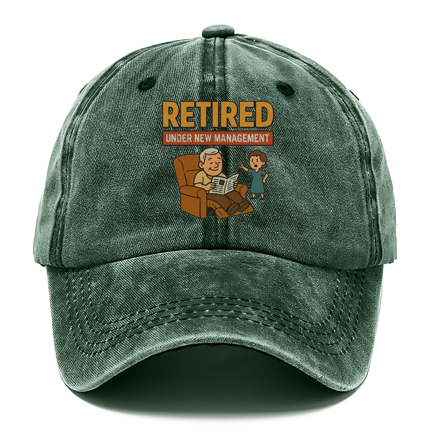 retired under new management Hat