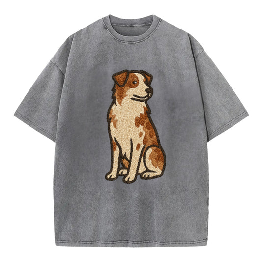 australian-shepherd-red-merle-vibrant-spirit Hat