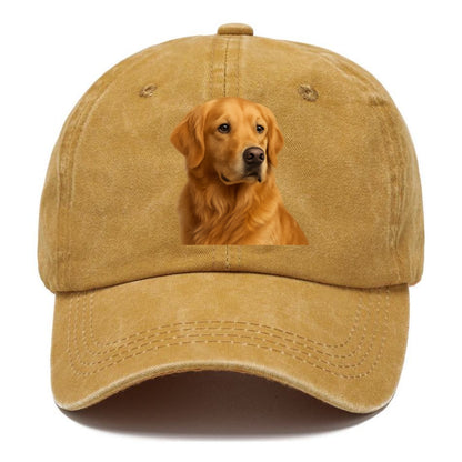 golden retriever loyal companion Hat