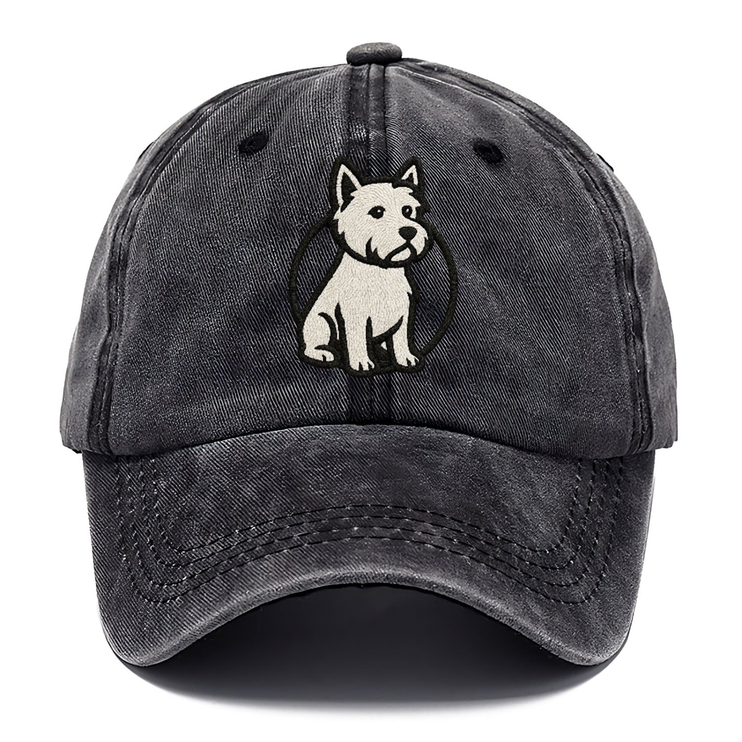 west-highland-white-terrier-alert-spirit Hat