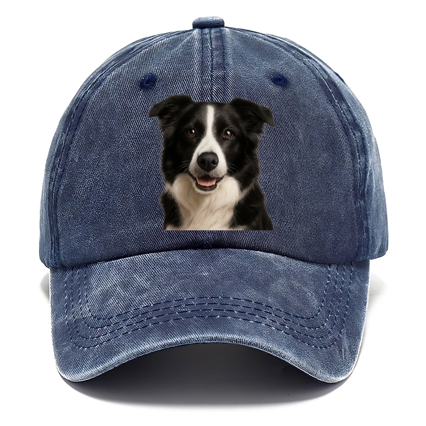 border collie: agile mind, loyal heart Hat